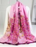 Premium Silk Feeling Spring Print Scarf